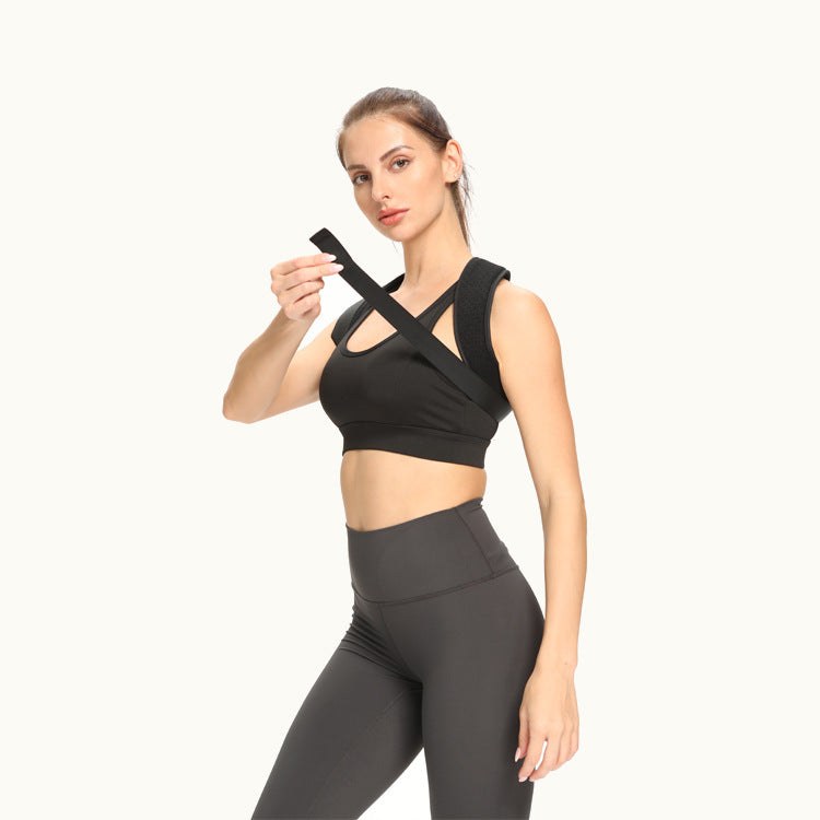 Posture Corrector Belt with adjustable breathable strap for improved posture and back pain relief