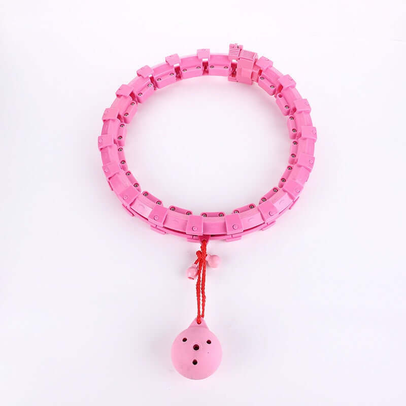 Adjustable Smart Hula Hoop for fitness and waist massage with durable ABS plastic design