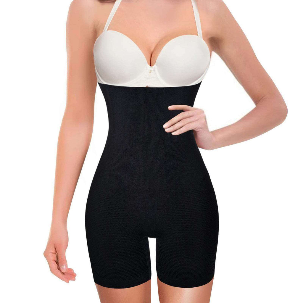 Waist Trainer & Body Shaper firm compression slimming silhouette support adjustable closure breathable material ergonomic design