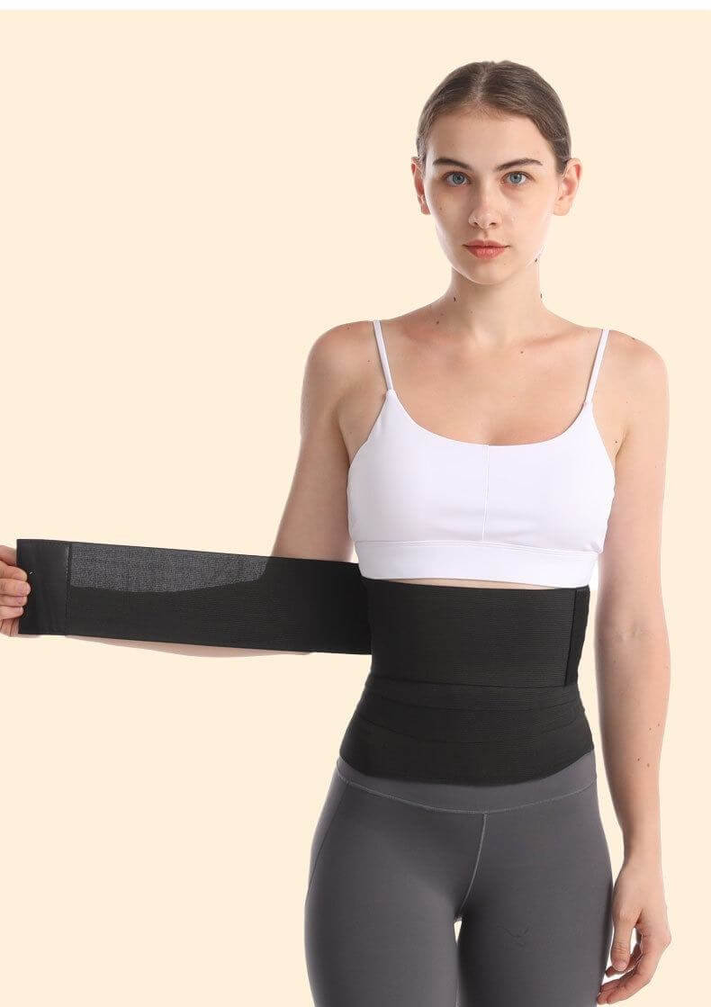 Adjustable Waist Trimmer Belt made of breathable elastic for slimming and waist shaping