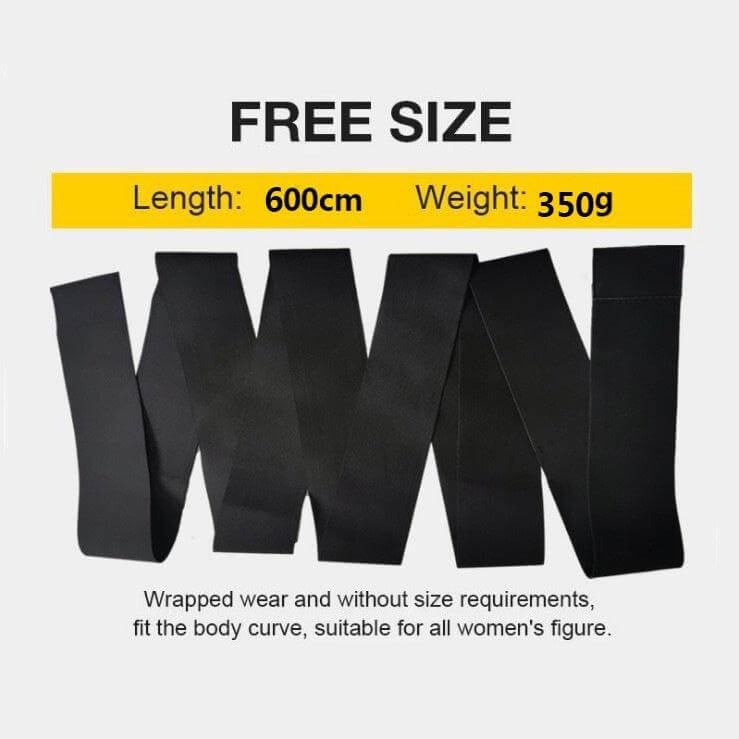 Adjustable waist trimmer belt for slimming and toning with breathable elastic material